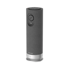 HIKVISION Cámara de Videoconferencias Portátil / Resolución de 2 Megaxpiel (Full HD) / 4 Micrófonos / Altavoz 5 W / Conexión USB / Control Remoto / Plug and Play / Movimiento PTZ DS-UVCX-12