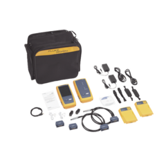 FLUKE NETWORKS Certificador DSX-5000 para Cable de Cobre Cat5e, Cat6 y Cat6A, Precisión de Nivel V (1 GHz), Con WiFi Integrado y Pantalla LCD de 5.7 in, Versión Internacional MOD: DSX2-5000INT