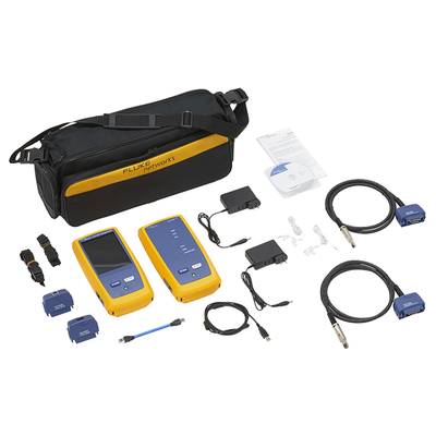 FLUKE NETWORKS Certificador DSX-602 para Cable de Cobre Cat5e, Cat6 y Cat6A, Frecuencia de 500 MHz, Con WiFi Integrado y Pantalla LCD de 5.7 in, Versión Internacional MOD: DSX-602-PROINT