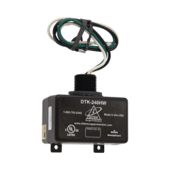 DITEK Dispositivo de Protección Contra Sobretensiones de 240 VCA, Para Paneles de Alarma de Incendio, Páneles Eléctricos residenciales, Motores, Sistemas de Bombeo MOD: DTK-240HW