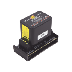 DITEK Protector Contra Sobretensiones para Circuitos de Datos y Señalización con Base, Panel de Incendio, Panel de Alarma, Audio, Iluminación de Bajo Voltaje MOD: DTK-2MHLP24BWB