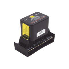DITEK Protector modular para 2 pares, campo reemplazable, con base, circuito de 5 V MOD: DTK-2MHLP5BWB