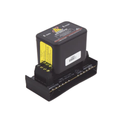 DITEK Protector modular para 2 pares, campo reemplazable, con base, circuito de 5 V MOD: DTK-2MHLP5BWB