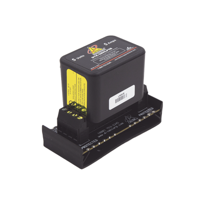 DITEK Protector modular para 2 pares, campo reemplazable, con base, circuito de 5 V MOD: DTK-2MHLP5BWB