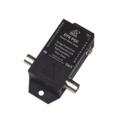 DITEK Protector contra Descargas Para Ethernet / Extensor PoE / Alimentación sobre Coaxial / Impedancia de 75 Ohms MOD: DTKPOC
