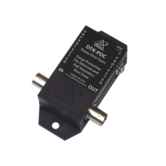 DITEK Protector contra Descargas Para Ethernet / Extensor PoE / Alimentación sobre Coaxial / Impedancia de 75 Ohms MOD: DTKPOC