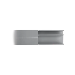 THORSMAN Canaleta de aluminio línea X color blanco, 53 x 14,66 mm, tramo de 2 metros DX-100-4000