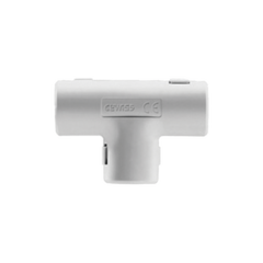 GEWISS Unión en "T" para tubería rígida, recomendado para cable eléctrico, PVC Auto-extinguible, de 25 mm MOD: DX-40-225