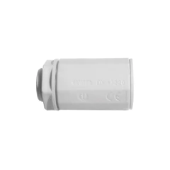 GEWISS Conector de tubería rígida a caja (Racor), PVC Auto-extinguible, de 25 mm MOD: DX-43-225