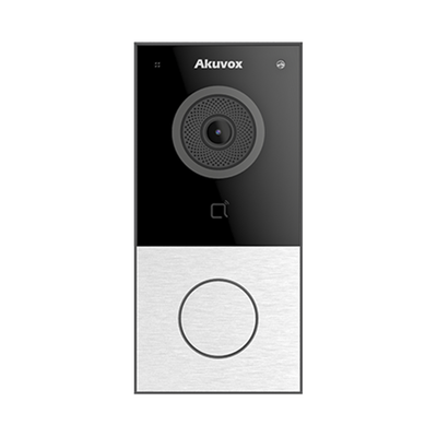 AKUVOX DOORBELL / WIFI / 100% en la Nube / Bluetooth® / Notificación al celular / SIP MOD: E12W
