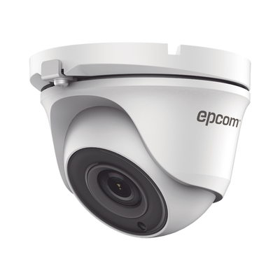 EPCOM Turret TurboHD 4 Megapíxeles / Gran Angular 100° de visión / Lente 2.8 mm / Exterior IP66 / IR EXIR 20 mts / TVI-AHD-CVI-CVBS MOD: E40-TURBO-W