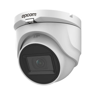 EPCOM PROFESSIONAL Turret TURBOHD 5 Megapixel / Lente 2.8 mm / 30 mts IR EXIR / Exterior IP67 / Metal / 4 en 1 / dWDR MOD: E50-TURBO-G2