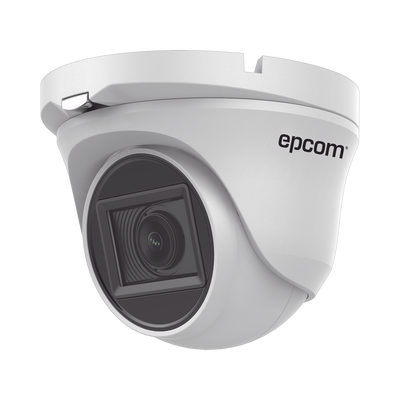 EPCOM PROFESSIONAL Turret TURBOHD 2 Megapixel (1080p) / Lente Motorizado 2.7 mm a 13.5 mm / 70 mts IR EXIR / Ultra Baja Iluminación / METAL / 4 Tecnologías / Exterior IP66 MOD: E8-TURBO-G2VZ