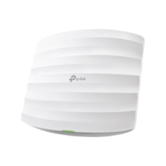TP-LINK Punto de Acceso Omada N300 2.4 GHz / Alimentación PoE 802.3af / Para montaje en techo / Soporta hasta 50 clientes. MOD: EAP115
