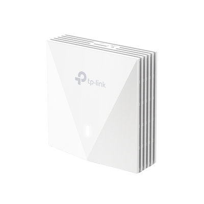 TP-LINK Punto de Acceso Wi-Fi 6 MU-MIMO alta Densidad de Usuarios / Configuración por Controlador o Stand-Alone / Para Montaje en Pared. EAP650WALL