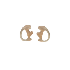 TXPRO Auricular de oido abierto transparente hipoalergenico mediano MOD: EAR-TIP3-M
