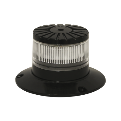 ECCO Baliza LED compacta discreta, domo claro, color ambar/verde MOD: EB-7265CAG