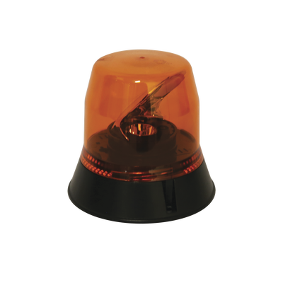 ECCO Baliza rotativa LED color ambar SAE Clase I con montaje permanente de 3 tornillos MOD: EB-7813A