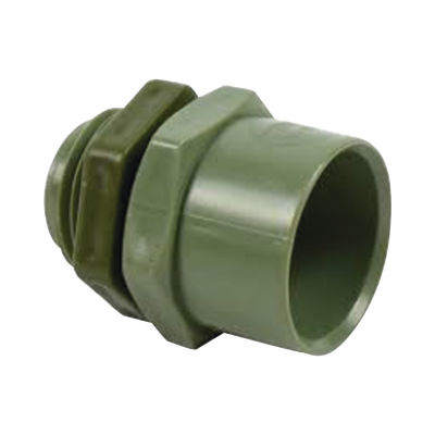 CRESCO Conector de 1-1/4" para tuberia PVC conduit pesado (32 mm) MOD: EC028