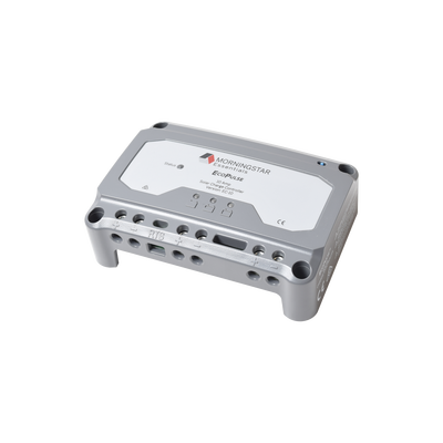 MORNINGSTAR Controlador solar 12/24 Vcc de 10 Amp. Sin pantalla de medición. MOD: EC-10