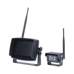 ECCO Sistema inalámbrico de reversa con cámara infrarroja y monitor de 7" táctil MOD: EC7008WK2