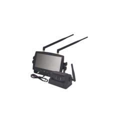 ECCO Sistema inalámbrico de reversa con cámara infrarroja , imán y monitor de 7" táctil MOD: EC7010WK