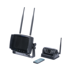 ECCO Sistema inalámbrico de reversa con cámara infrarroja , imán y monitor de 7" táctil MOD: EC7010WK2