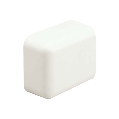 PANDUIT Tapa Final, para uso con canaleta LD10, material ABS, Color Blanco Mate MOD: ECF10IW-X