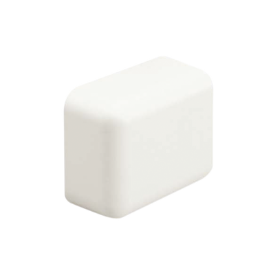 PANDUIT Tapa Final, para uso con canaleta LD3, material ABS, Color Blanco Mate MOD: ECF3IW-E