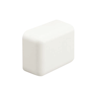 PANDUIT Tapa Final, para uso con canaleta LD5, material ABS, Color Blanco Mate MOD: ECF5IW-E