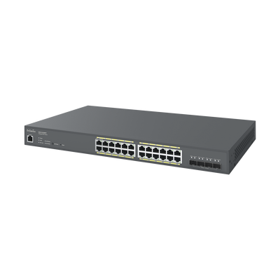 ENGENIUS Switch PoE + Gigabit 410W de 24 puertos gestionado en la nube MOD: ECS1528FP