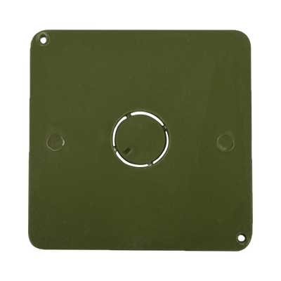 CRESCO Tapa para caja cuadrada de 1/2" para instalaciones con tubería PVC Conduit pesado MOD: ECT13