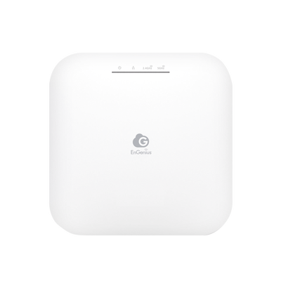 ENGENIUS Punto de Acceso Wi-Fi 6 para Interior 4x4, Con Administración en Nube, Para Gran Capacidad de Usuarios, Hasta 2,400 Mbps (5GHz) y 1,148 Mbps (2.4GHz), Modo Mesh,Soporta PoE 802.3af/at MOD: ECW230