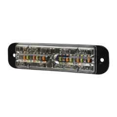ECCO Luz perimetral de 18 LEDS colores rojo, ambar, y claro MOD: ED3702-RAC