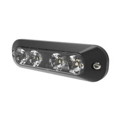 ECCO Luz perimetral, 4 LEDs Ultra Brillantes, color Rojo / Claro MOD: ED3704-RC