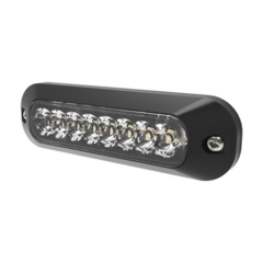 ECCO Luz Auxiliar Serie X3744, 8 LEDs Ultra Brillantes, color rojo claro. MOD: ED3744-RC