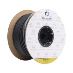 LINKEDPRO BY EPCOM Carrete de Fibra Óptica Monomodo con conectores LC-LC Duplex, Reforzada con Kevlar, de 150 metros MOD: EF-150-LC