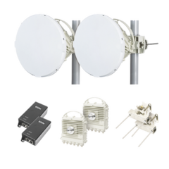 Siklu Enlace a la velocidad de la fibra, Banda Libre en México, Sin Interferencia, 1 Gbps Reales Full Duplex, 1.2 km MOD: EH1200FXKIT1FT