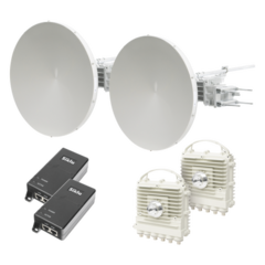 Siklu Enlace a la velocidad de la fibra, Banda Libre en México, Sin Interferencia, 10 Gbps Reales Full Duplex, 5 km MOD: EH-8010FX-KIT-2FT