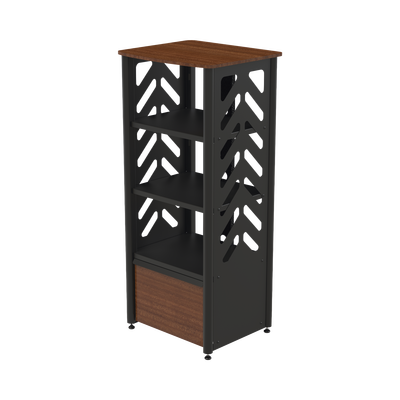 EPCOM INDUSTRIAL Estante Doméstico para Equipo de Telecomunicaciones (675x1517x599mm) MOD: EI-AFC-6050-3N