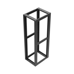 LINKEDPRO BY EPCOM Rack Estándar 19" de 4 Postes, Acero, 42 Unidades, Profundidad Ajustable. MOD: EI-QR-3242-R2