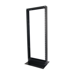 LINKEDPRO BY EPCOM Rack de 2 Postes, Estándar 19", 37 Unidades, de Acero, Base "L" para Anclar a Piso. MOD: EIRL-5537
