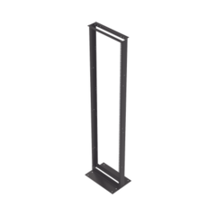 LINKEDPRO BY EPCOM Rack de 2 Postes, Estándar 19", 42 Unidades, Fabricado en Acero, Base "L" para Anclar a Piso. MOD: EIRL5542