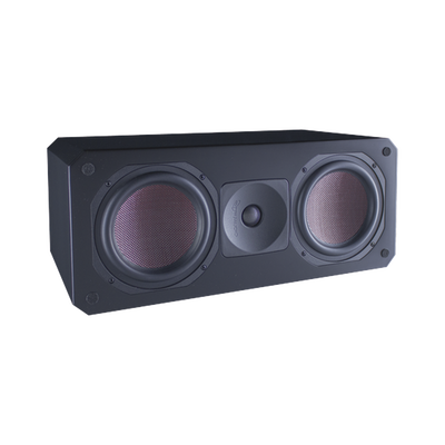 TRUAUDIO ELITE SERIE, BOCINA DE PARED, 4 WOOFERS DE FIBRA DE CARBONO 6 1/2'', TWEETER DE TITANIO 1'', 250W. MOD: ELITE26-CC-BK