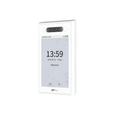 ZKTECO Lector de Rostros para Control de Acceso de uso rudo a prueba de Impactos / Exterior IP68 / Acepta Selfies / Reconocimiento a 2.5 metros / ADMS GRATIS MOD: ELITEACCESS