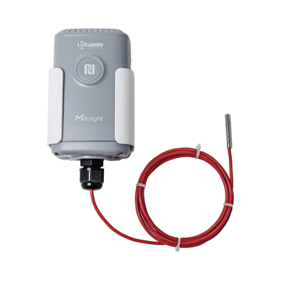 MILESIGHT Sensor de temperatura y humedad nivel industrial con tecnología Lora EM500-PT100-915MPNT200