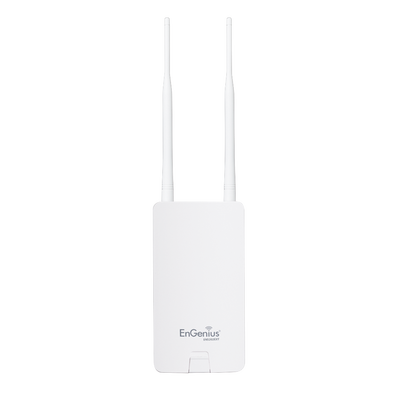 ENGENIUS Punto de Acceso "WiFi" en 2 GHz (2.412-2.472 GHz), Hasta 300 Mbps y 400 mW de Potencia, Modo Repetidor Universal para Expandir la Red WiFi MOD: ENS202EXT