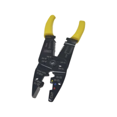 EPCOM POWERLINE Pinza Cortacables / Pelacables 10 a 22 AWG con Plegador de Conectores. MOD: EP204B