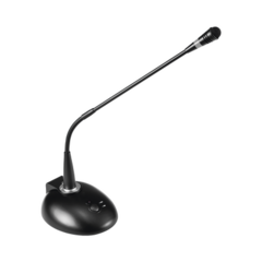 EPCOM PROAUDIO Micrófono | Cuello de Ganso con Base | Soporta Phantom | Salida Balanceada XLR MOD: EP-338