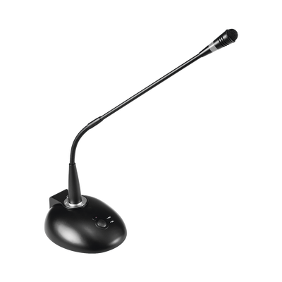 EPCOM PROAUDIO Micrófono | Cuello de Ganso con Base | Soporta Phantom | Salida Balanceada XLR MOD: EP-338